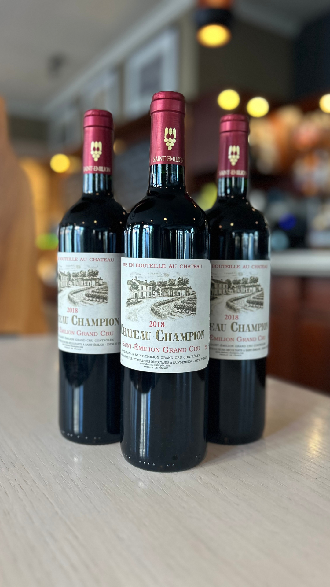 Château Champion St. Émilion Grand Cru 2018 | 6er Karton