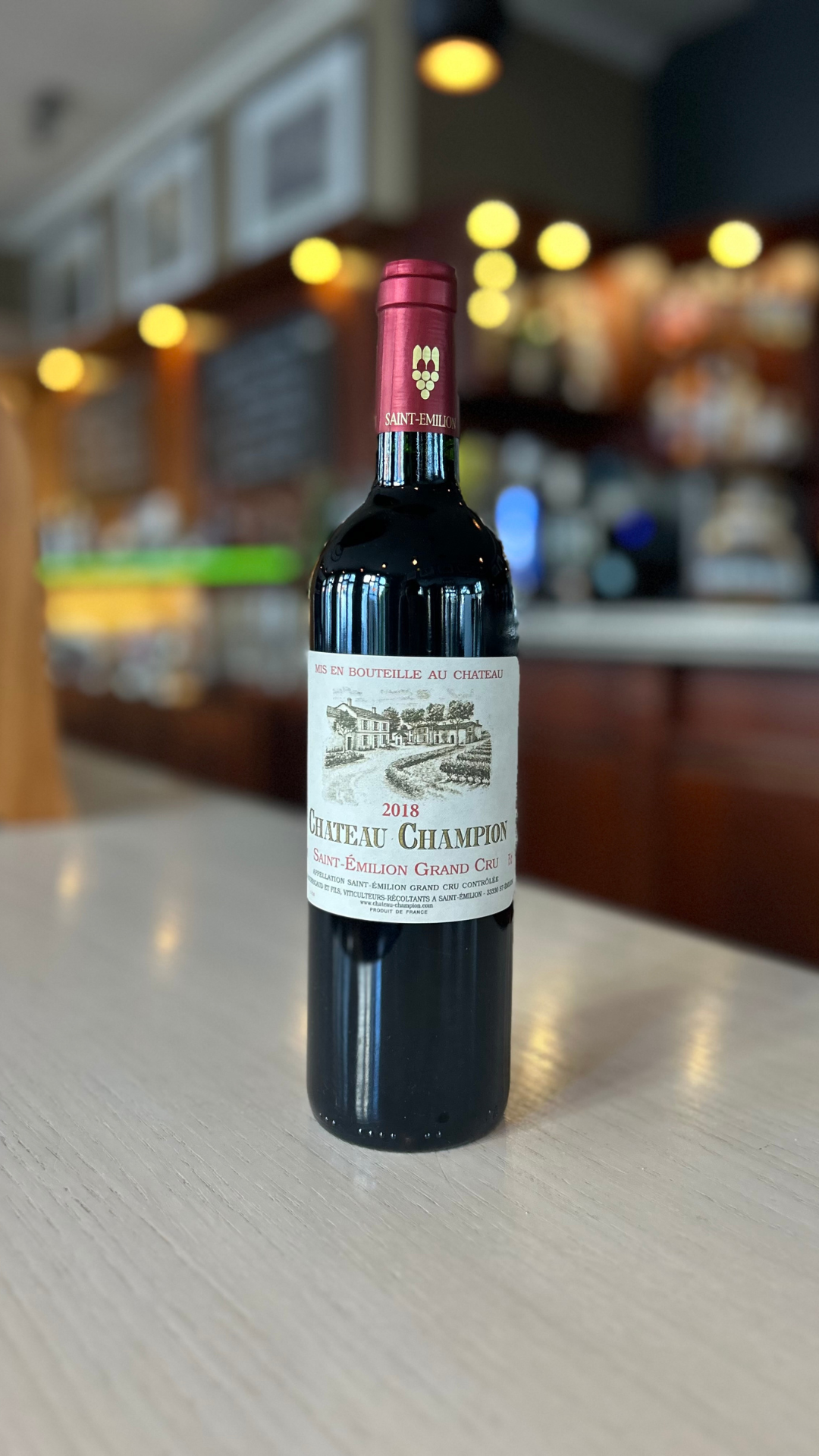Château Champion St. Émilion Grand Cru 2018