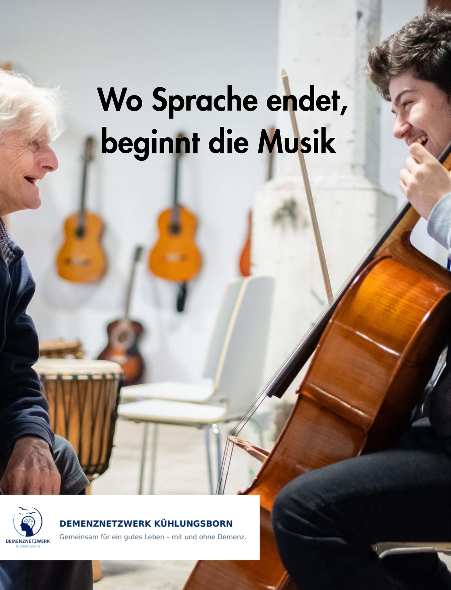 "Wo Sprache endet, beginnt die Musik" - Ein Abend des Demenznetwerks Kühlungsborn