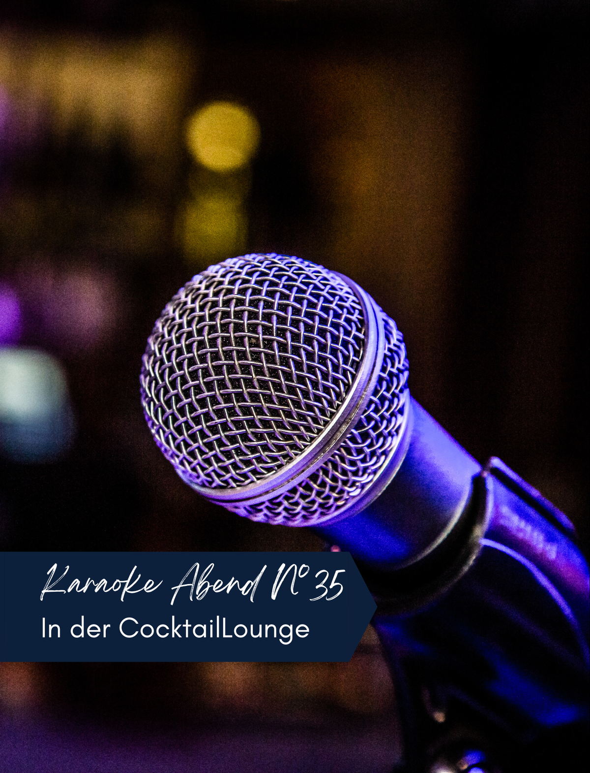 Karaoke-Abend in unserer Bülow´s Cocktail Lounge N°35