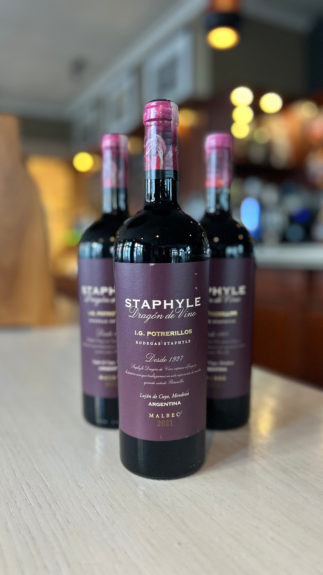 Staphyle - Dragon de Vino Malbec 2021 | 6er Karton