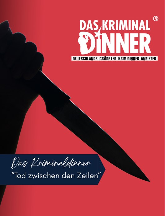 "Tod zwischen den Zeilen" - Das Kriminal Dinner